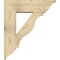 Ekena Millwork Funston Traditional Rough Sawn Bracket w/ Offset Brace, Douglas Fir, 8"W x 26"D x 30"H BKT0806X26X30FST01RDF - alternate 4